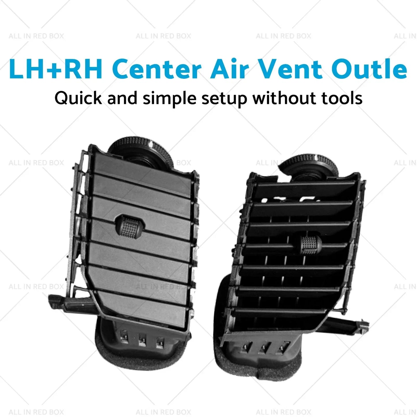LH & RH Center Air Vent Outlets for Toyota Hilux Ute MK6 MK7 Vigo (2005-2014)