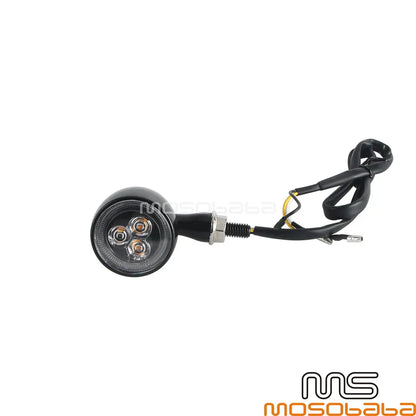 LED Tail Brake Turn Signal Light Indicator Lamp Clear Lens for Harley