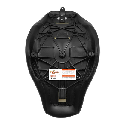Black Driver Rider Seat for Harley Low Rider S FXLR FXLRS FXLRST (2018-2025)