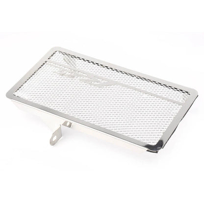 Silver Radiator Guard Grill Cover for Yamaha YZF R-25 (2014-2017)
