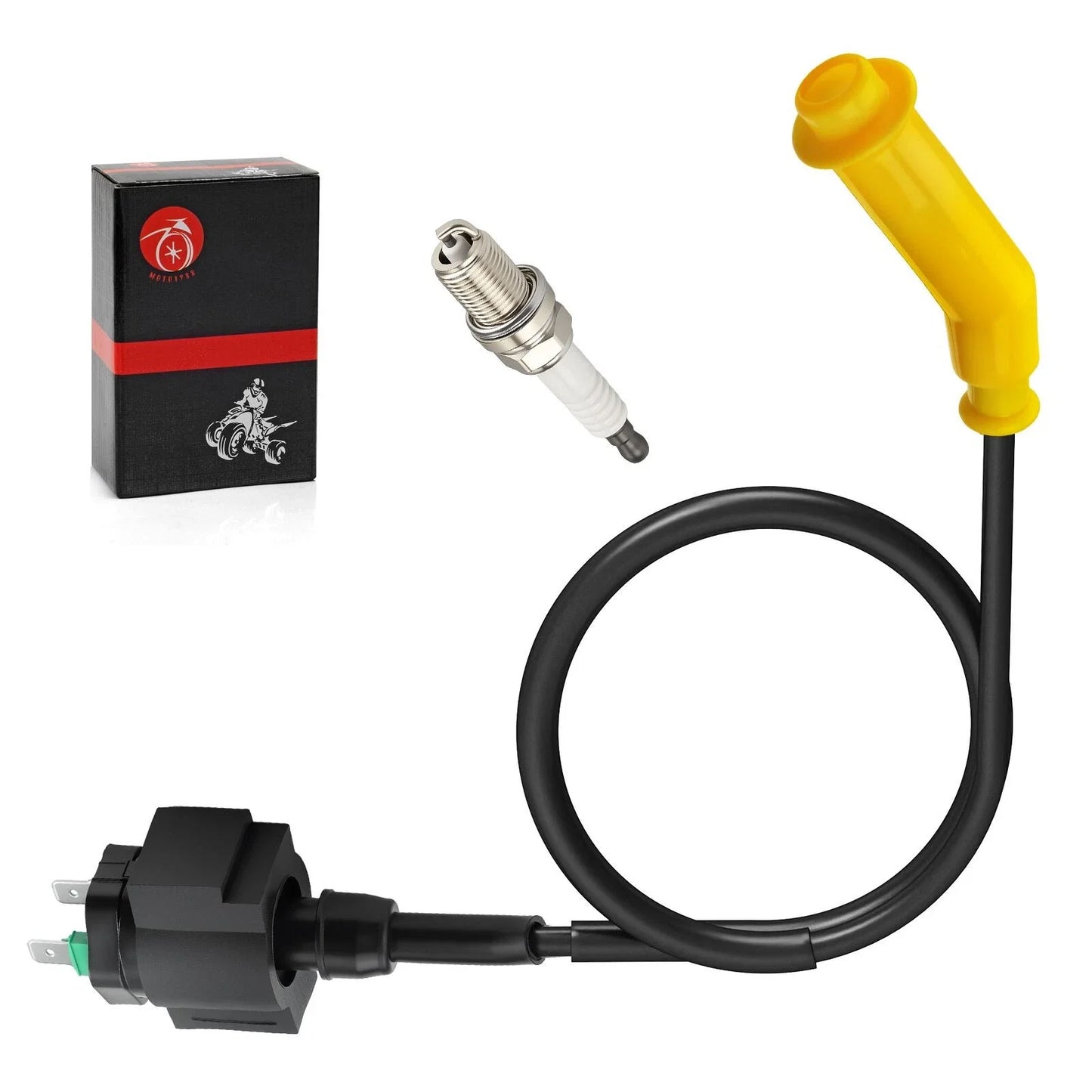 Ignition Coil & Spark Plug for Honda Foreman 500 TRX 500 FA FGA PFA (2005–2014)