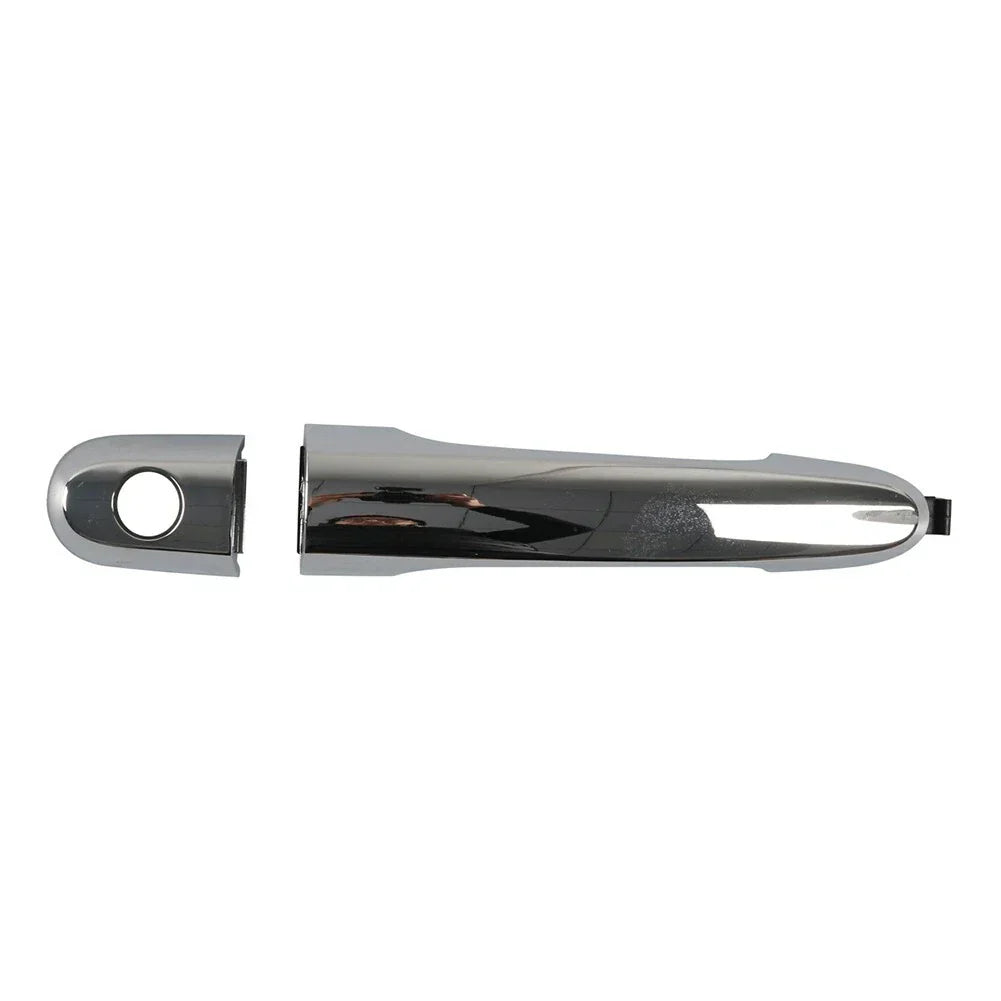 Door Handle Front Left Driver for Kia Sorento Outside Silver With Trim