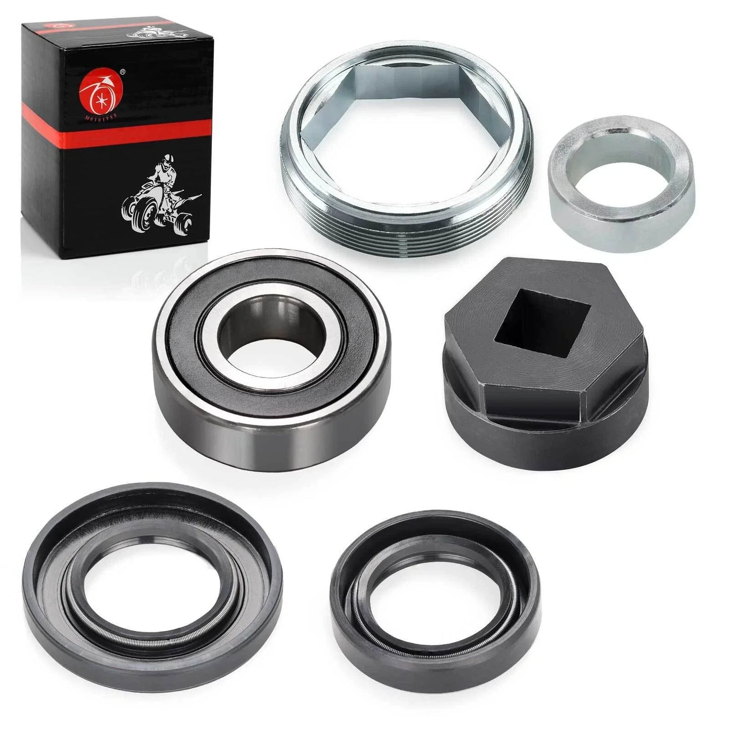 Steering Stem Bearing Nut & Removal Tool for YAMAHA Banshee (1987–2006)