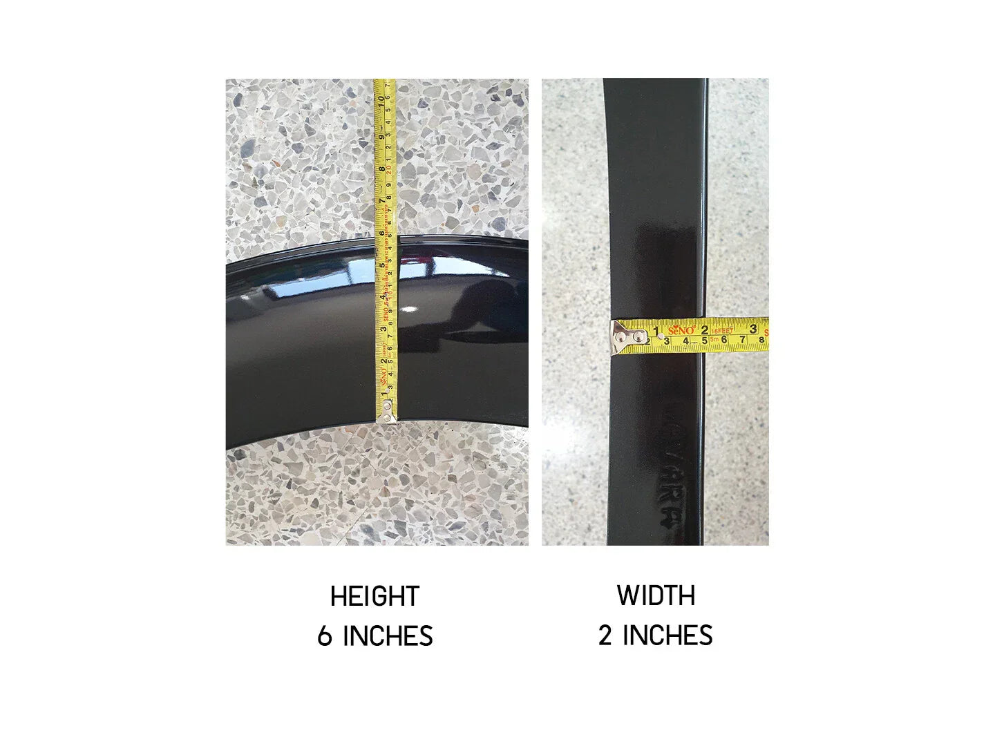 Front Matte Black Fender Flares for Nissan Navara (2021-2022)