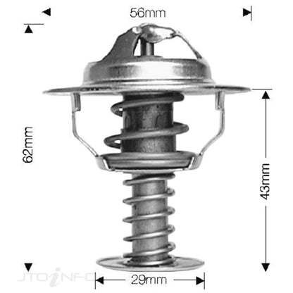 Thermostat Dayco for Mitsubishi Triton ML MN MQ 2.4L 4G64 (2007 - 2015)