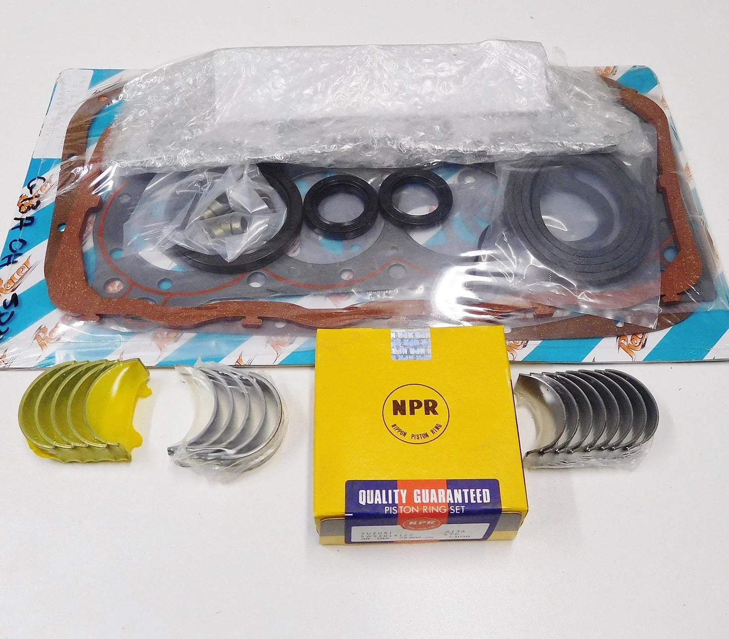 Gasket Set, Rings & Bearing Reco Kit for Suzuki Sierra 1.3 Litre G13A