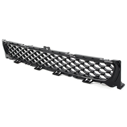 Black ABS Front Lower Bumper Grille Mesh for Jaguar XJ (2016-2021)