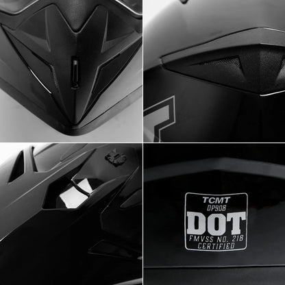 DOT Adult Full Face Helmet for Off Road Dirt Bike Motocross M/L/XL/XXL