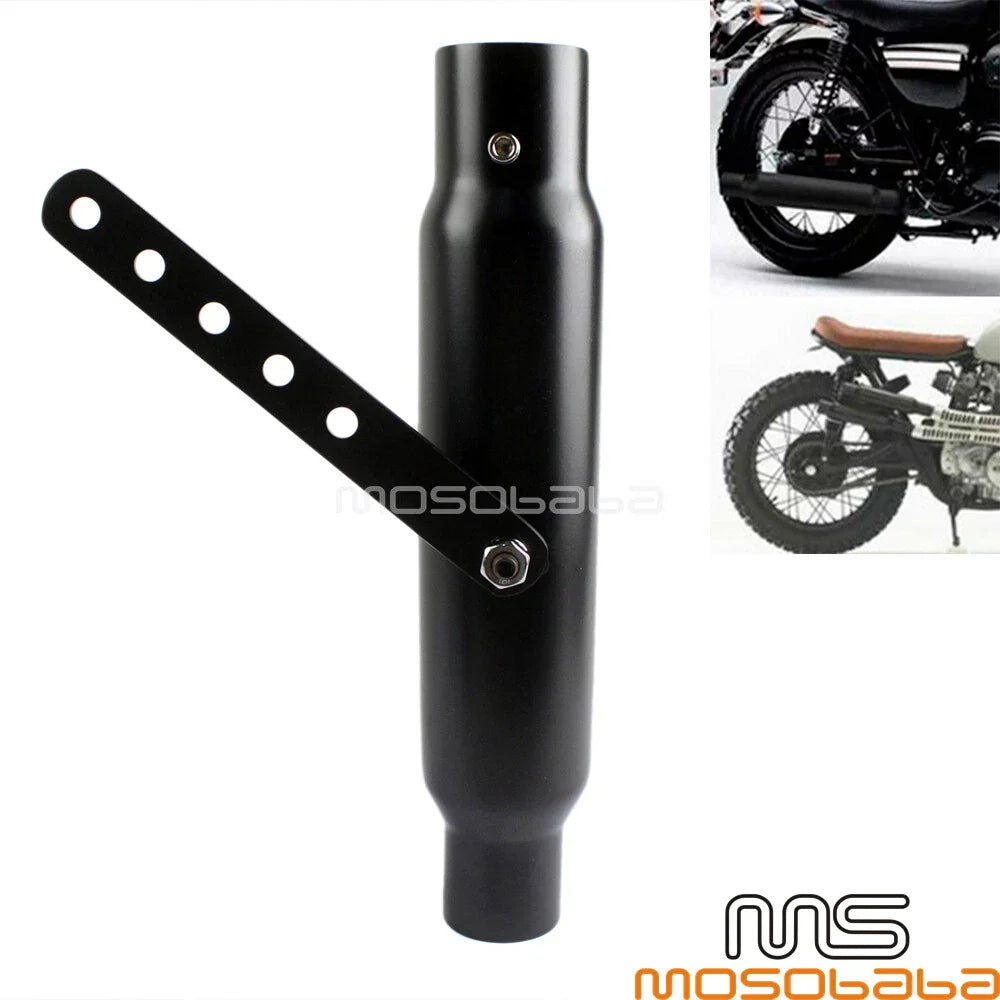45mm Motorcycle Exhaust Pipe Silencer Muffler for Harley Yamaha