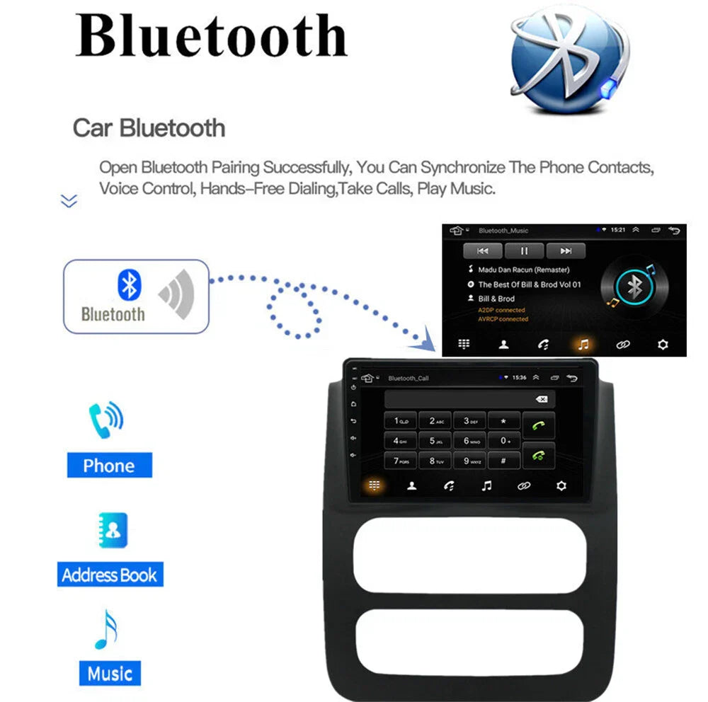 9'' Carplay Navigation for Dodge Ram 1500 2500 3500 (2002-2005)