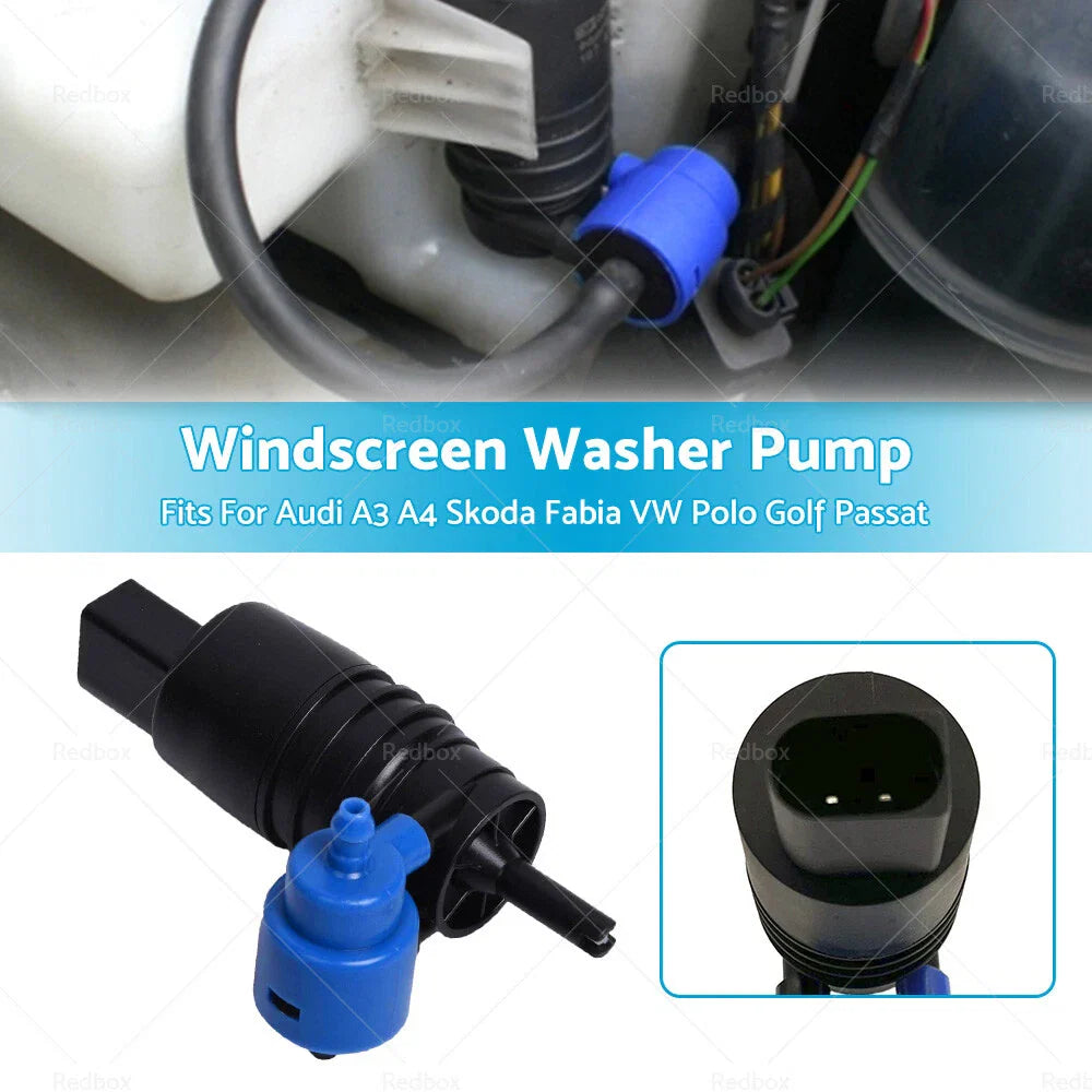 Windscreen Washer Pump for Audi A3 A4 Skoda VW Polo Golf Passat (1996-2023)