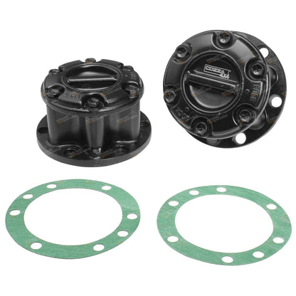 Alloy Top / Steel Base Free Wheeling Hub Kit for Suzuki SJ410 4X4 (1981 - 1988)