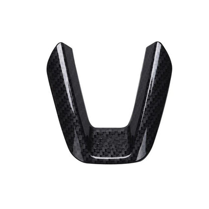 Carbon Fiber Style ABS Steering Wheel Center Trim Cover for MAZDA 3 CX-5 CX-9