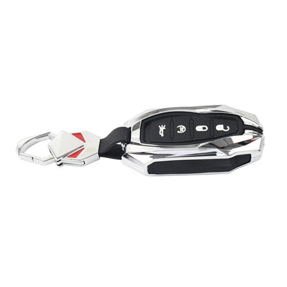 Silver Key Fob Cover Protector Case for Dodge Ram 1500 (2019-2024)