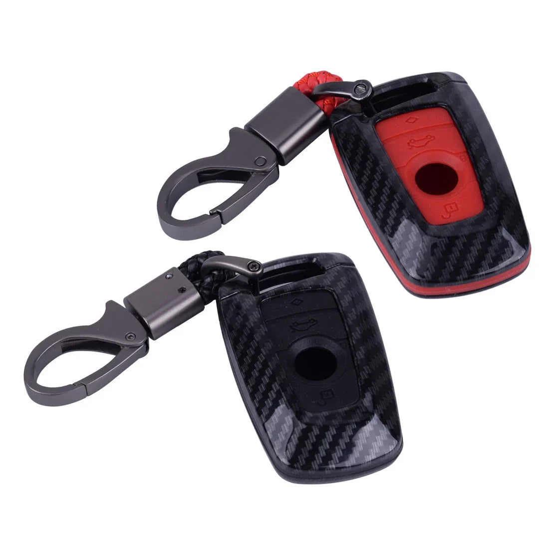 Carbon Fiber Key Fob Box Cover for BMW 1 2 3 4 5 6 7 Series (2012-2020)