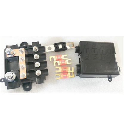 Heavy Duty 5 Pole Power Distribution Block Fuse Holder with Fuses for AU