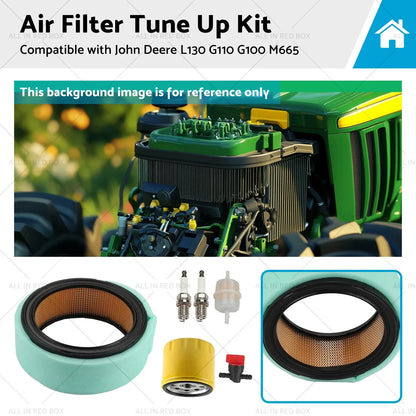 Air Filter Tune Up Kit for John Deere L130 G110 G100 (CH18-CH25)