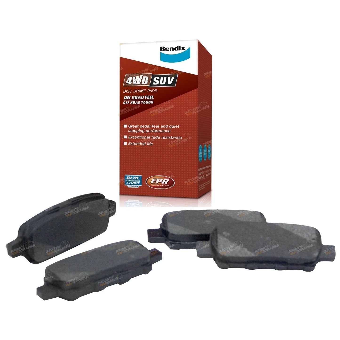 4WD Rear Disc Brake Pads Set for Nissan Murano (2005-2010)