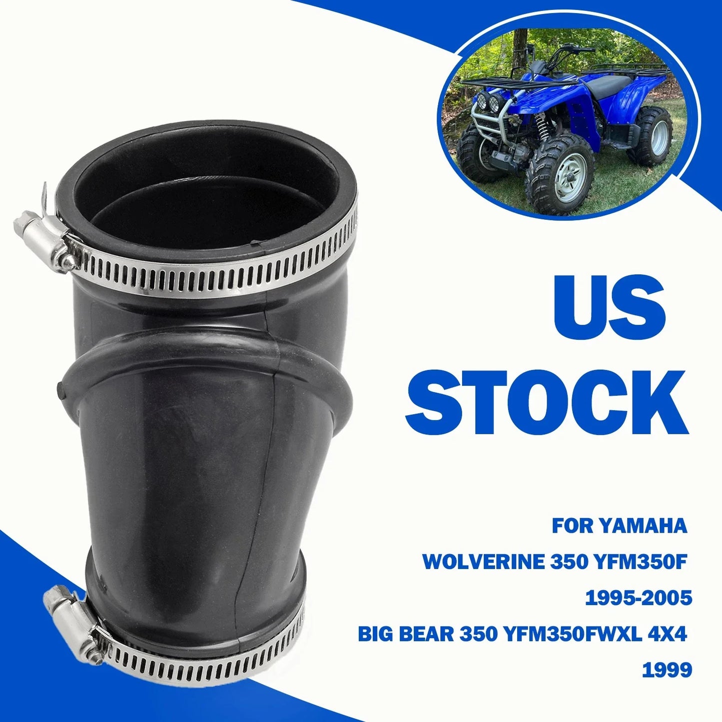 Air Box Duct Boot for YAMAHA Wolverine 350 (1998–2005)