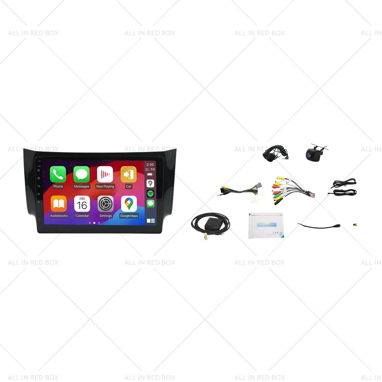 10" Wireless CarPlay Android GPS Radio for Nissan Pulsar (2013-2017)