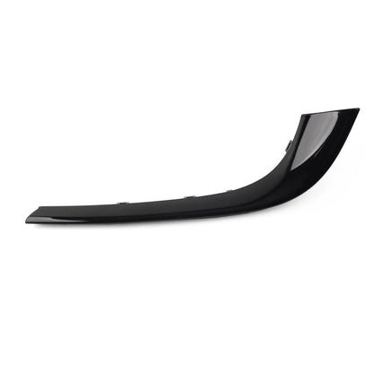 Black Front Bumper Upper Molding Trim for Jaguar XF (2012-2015)