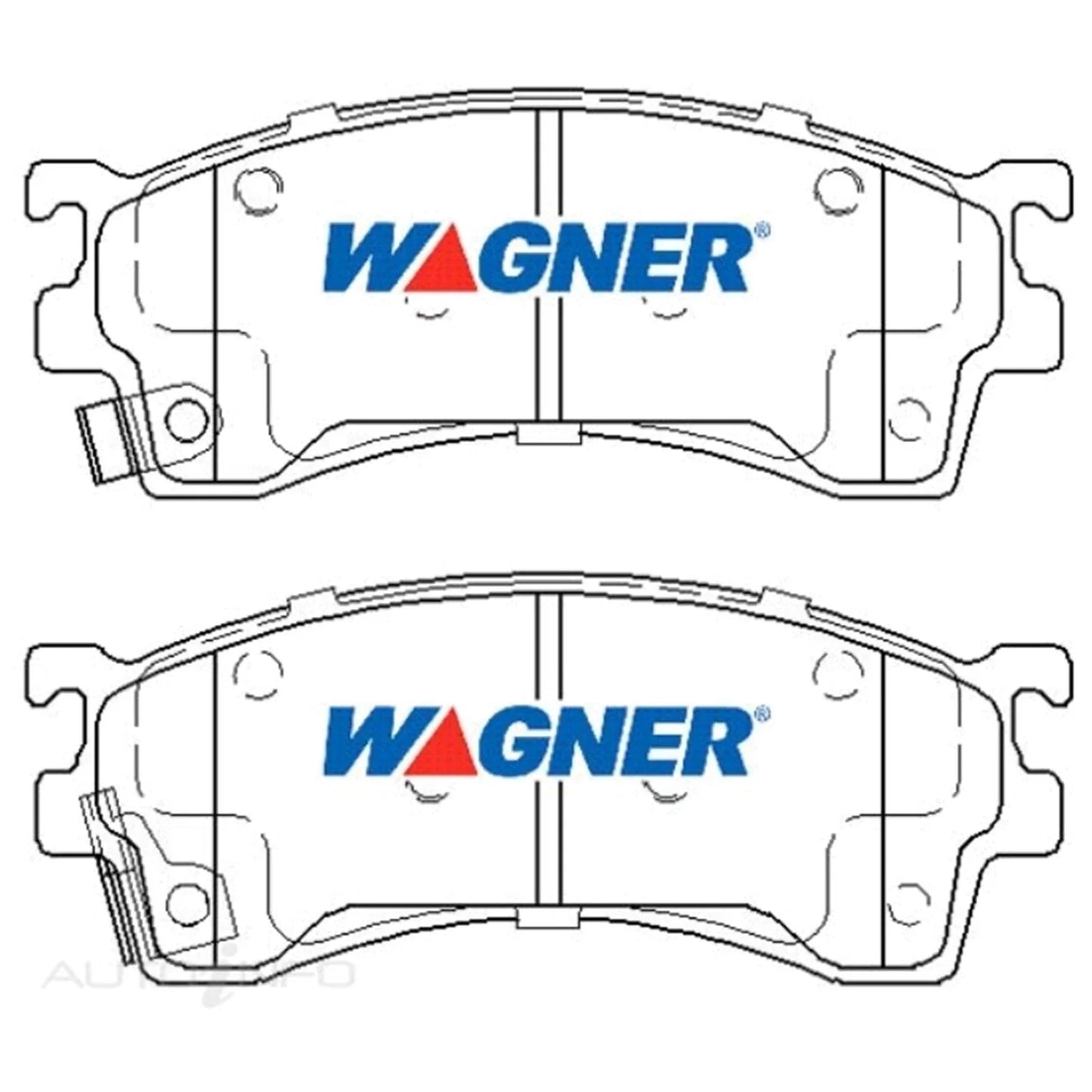 Wagner Front Disc Brake Pads Set for Eunos 500/Ford Probe/Telstar (1992-1997)