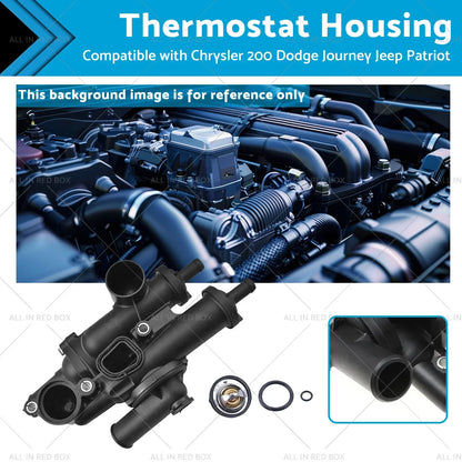 Thermostat Housing for Chrysler 200, Dodge Journey, Jeep Patriot (2007-2018)