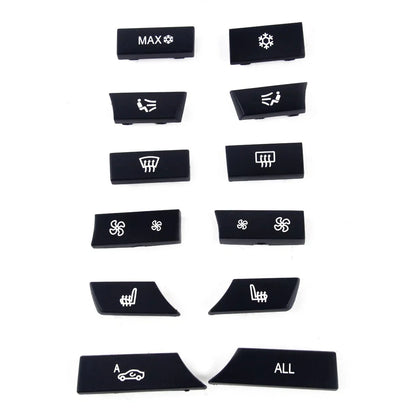 12 x A/C Ventilation Control Knobs for BMW 5 6 7 Series (2009-2017)