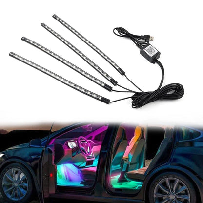 RGB Music Voice Control Floor Atmosphere Light Lamp