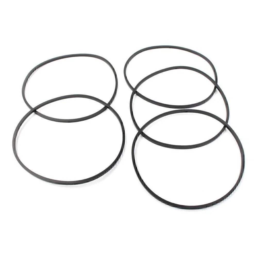 5Pcs Rubber Clutch Cover O-Ring Derby Gasket for Harley Sportster 883 1200 (94-17)
