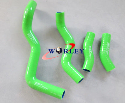 Green Radiator Silicone Hose for Kawasaki KLX250, KLX250S (1993-2014)