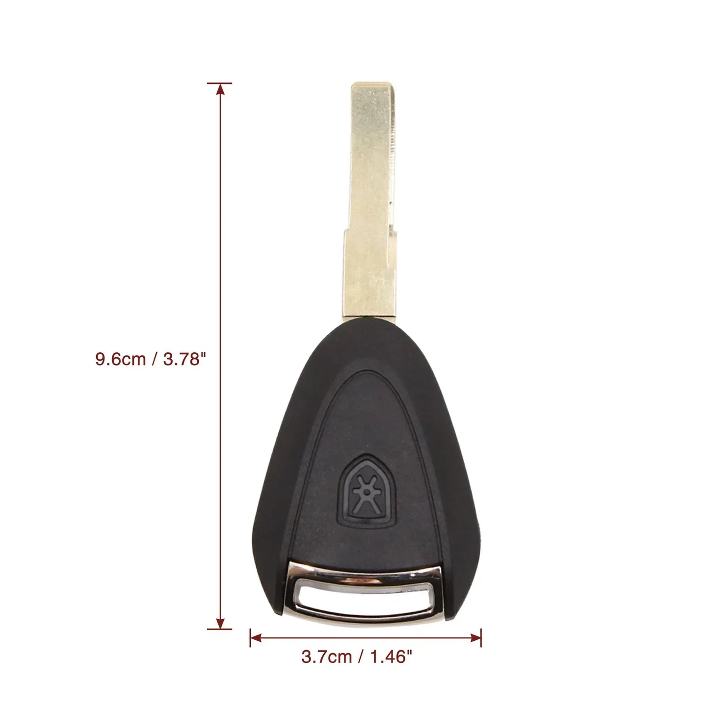 Car Replacement Key Shell Case for Porsche Boxster Cayman 911 3 Button Key