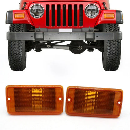 Plastic Lens Indicator Light Shells for Jeep Wrangler (2001-2006)