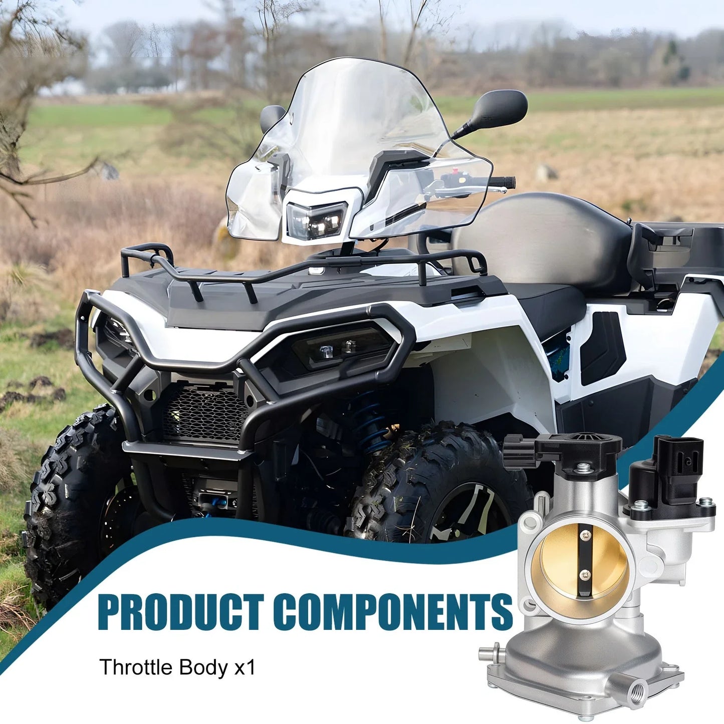 Throttle Body for Polaris Sportsman 570 / Touring 570 (2014-2025)