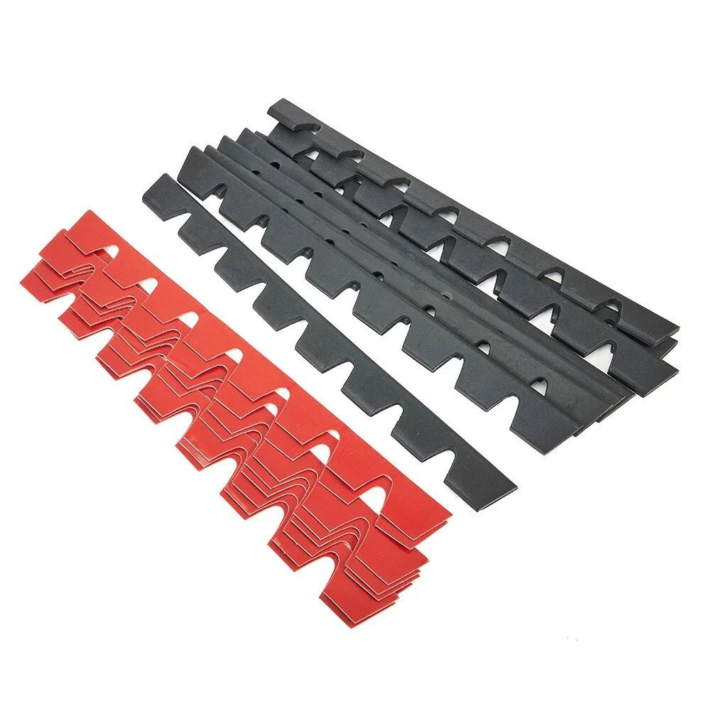8 x Car Bumper Guard Anti-Scratch Scrape Protector Plate
