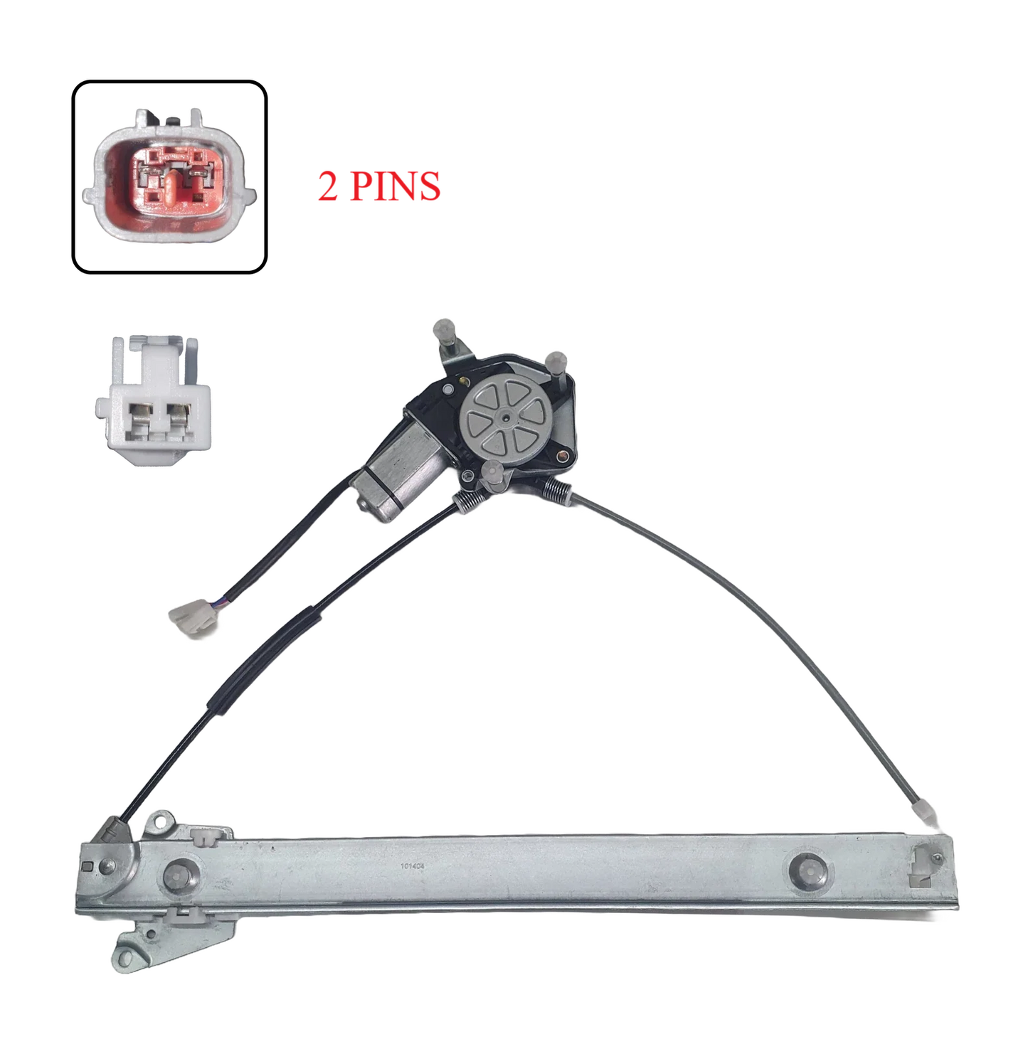 Front Left Window Regulator W/Motor 2-Pin for Ford Escape (2001–2008)