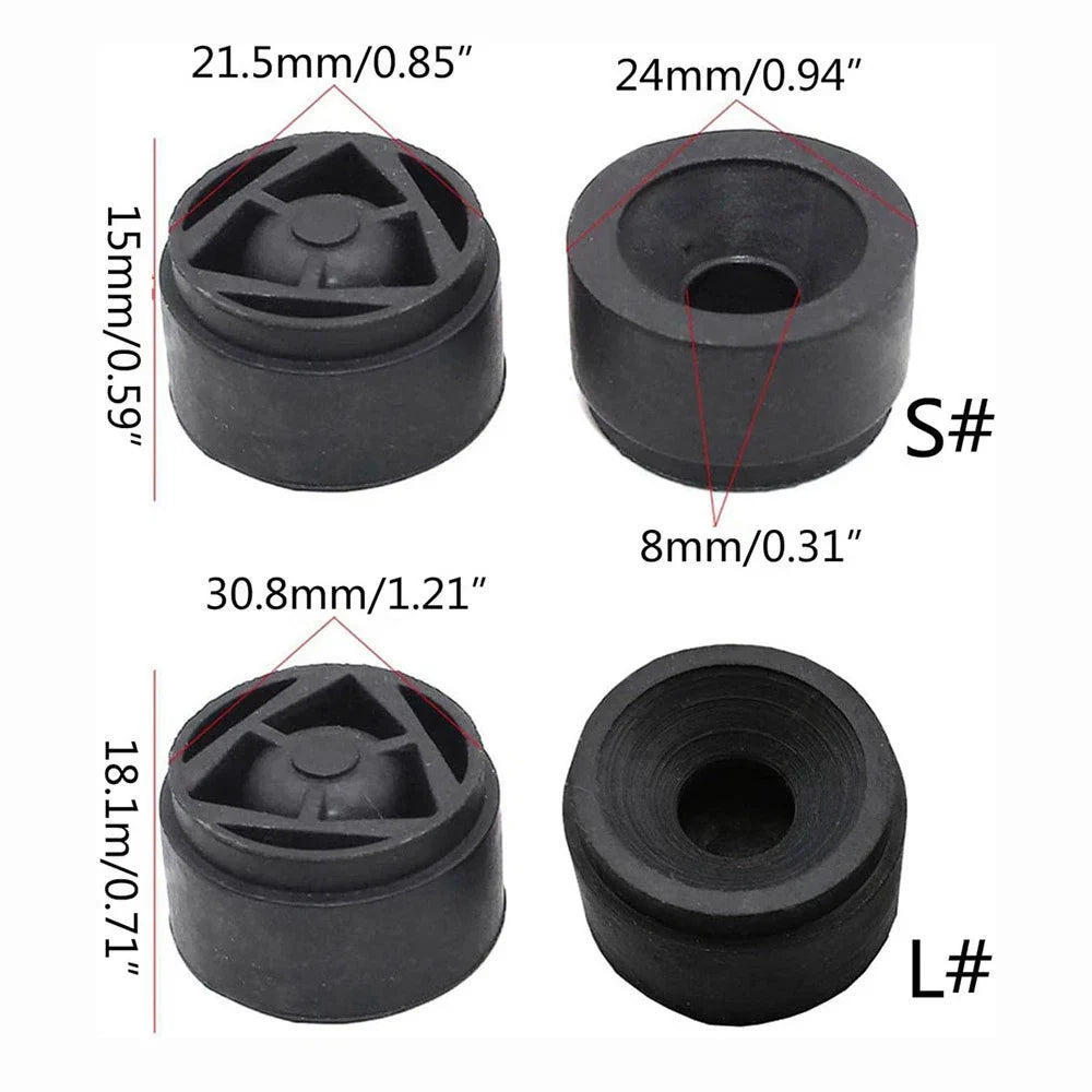 3 x Engine Cover Trim Rubber Grommet for Ford