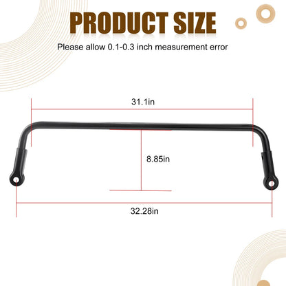 Rear Stabilizer Sway Torsion Bar for Polaris Ranger Crew 800 4x4 (2010–2012)