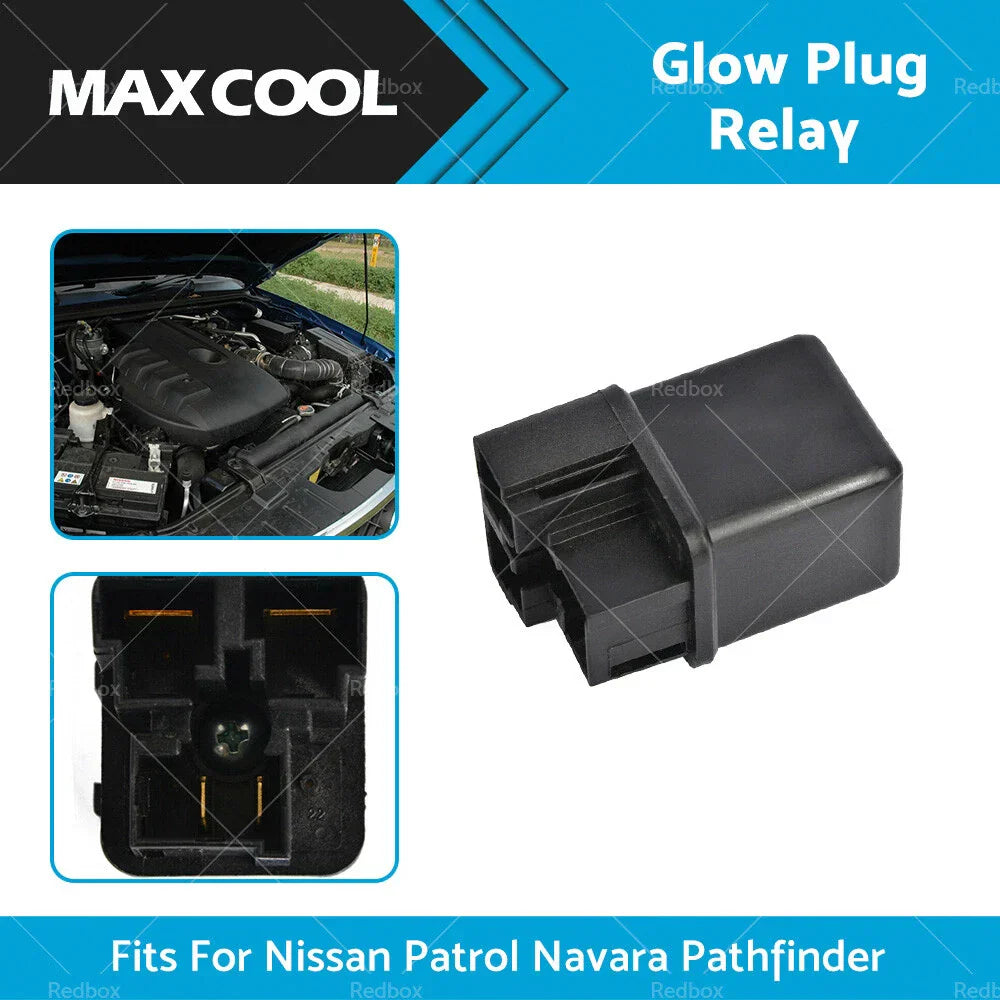Glow Plug Relay for Nissan Patrol Y61, Navara D40, Pathfinder R51 (2005-2015)