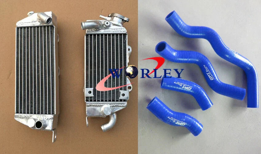 Aluminum Radiator + Hoses for Kawasaki KLX250 KLX250R 1993-1996