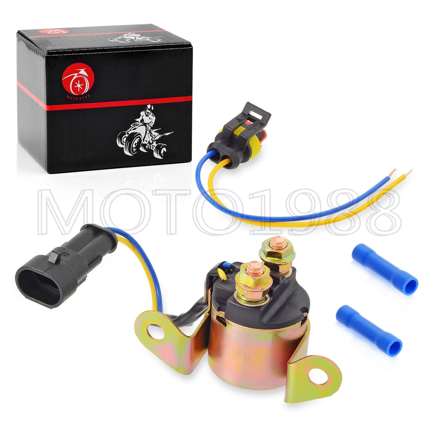 Starter Solenoid Relay & Plug for Polaris Sportsman
