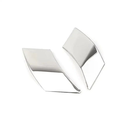Chrome Front Door A Pillar Trim Covers for Toyota RAV4 (2019-2024)