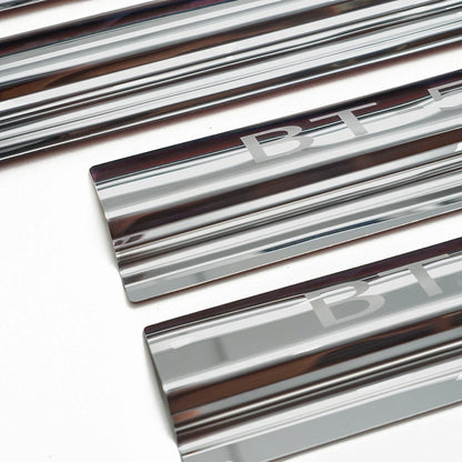 Scuff Plate Chrome Stainless Step for Mazda BT-50 TF (2021-2023)