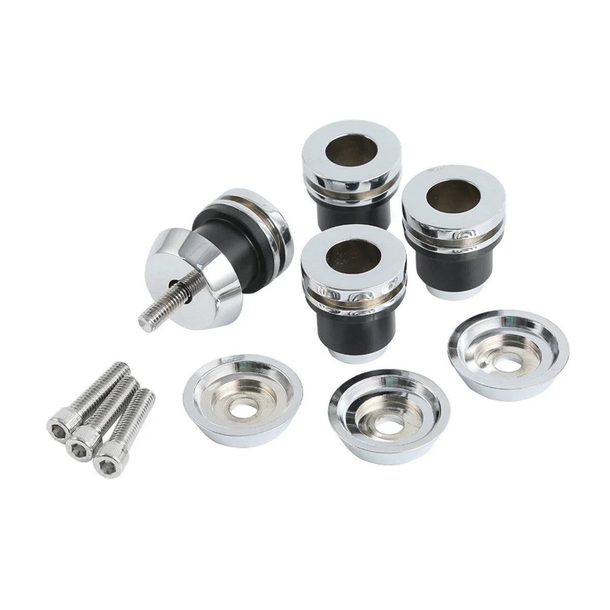 Sissy Bar Saddlebag Mount Spools for Indian Scout (2015-2023)
