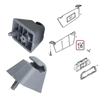 Sun Visor Mount Bracket Clip for Opel Vauxhall