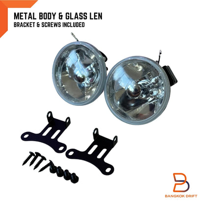 4" Fog Light Lens for Universal DLAA LA-1600 Bumper Lamp