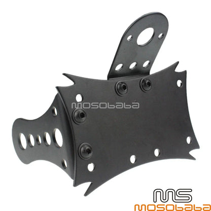 3/4” Axle Side Mount License Plate Bracket for Old School Cruiser Bobber