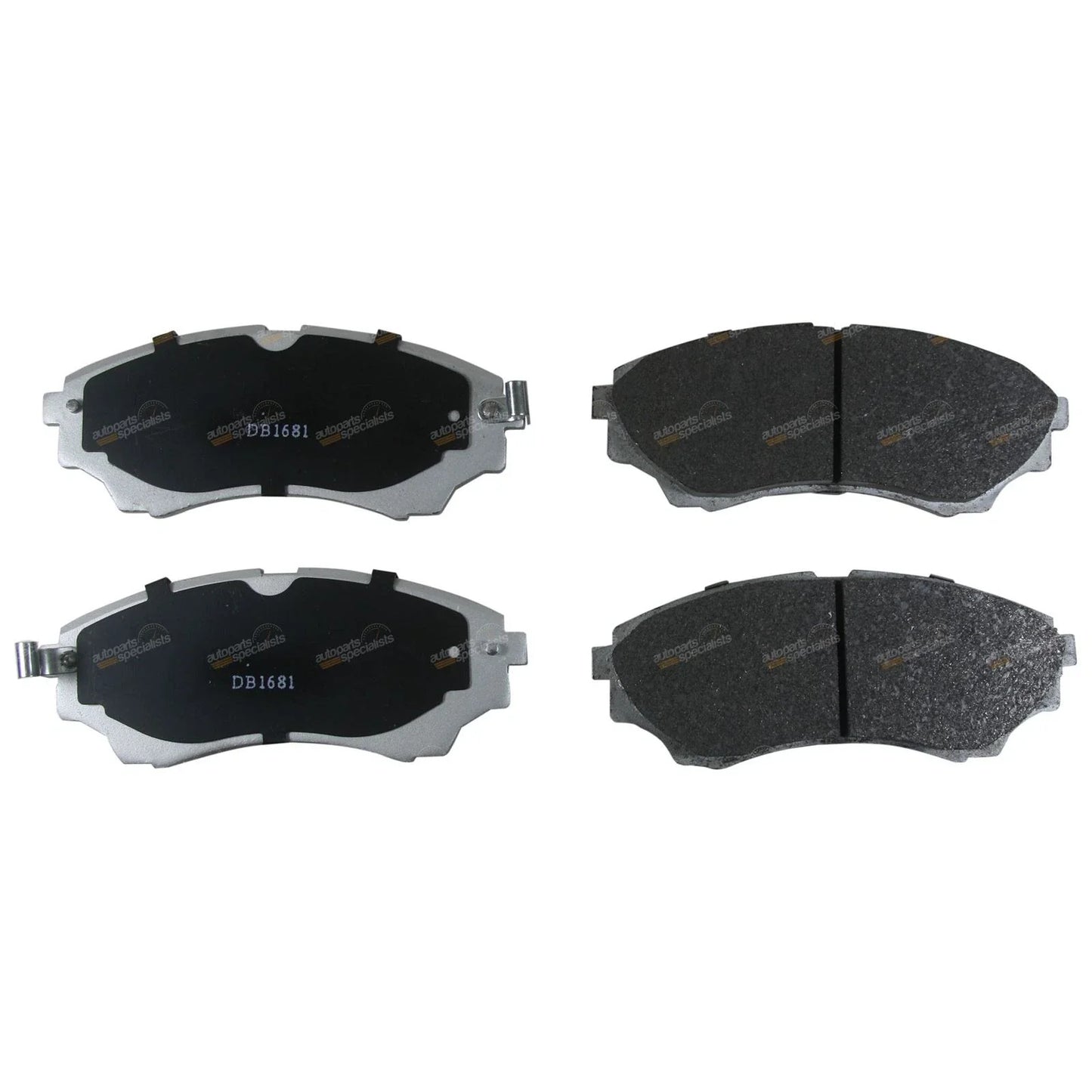 Front Disc Rotors + Pads Kit for Ford Ranger PJ PK (2006 - 2011)