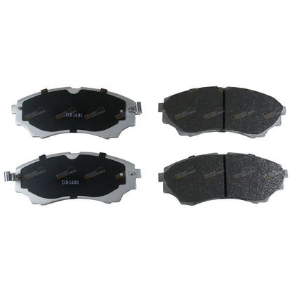 Front Disc Rotors + Pads Kit for Ford Ranger PJ PK (2006 - 2011)