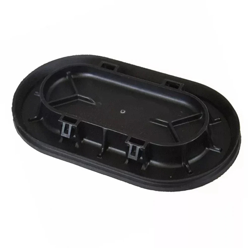 Black Oval Drain Plug Cover for Ford Truck Bed (2004-2014)